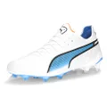 PUMA Womens King Ultimate Firm Ground/Ag Soccer Cleats Cleated, Firm Ground, Turf - White - Size 8.5 M