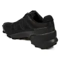 Salomon Men's Speedcross 5 Trail Running Shoes, Black/Black/Phantom, 9 Wide