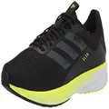 adidas Men's SL20 Running Shoe, Black/Black/Signal Green, 11.5