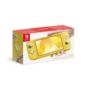 Nintendo Switch Lite Console 32GB System, Built in Control Pad, Yellow - UK Version