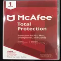 McAfee Total Protection 2022 (with VPN) 1 Device 3 YEARS, ACTIVATION CODE LICENSE, NO DISC