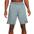 Nike Men's Dri-FIT Knit Hybrid 9" Training Shorts, Gray, S