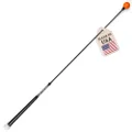 Orange Whip Lightspeed Golf Swing Trainer Aid Patented & Made in USA- Speed Stick Improves Speed, Distance and Accuracy (43")