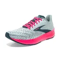 Brooks Women's Hyperion Tempo Road Running Shoe, Ice Flow/Navy/Pink, 8.5