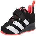 adidas Men's Adipower Weightlifting II Track and Field Shoe, Black/White/Solar Red, 8