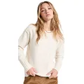 Free People Women's Care Eastwood Tunic, Oatmeal Heather, Off White, XS