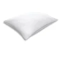 Sleep Number PlushComfort Bed Pillow Classic (Standard) - for Back & Stomach Sleepers - Down Alternative, Hypoallergenic, Brushed Cotton, Soft Support, Hotel Quality