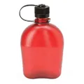 Nalgene Sustain Tritan BPA-Free Oasis Water Bottle Made with Material Derived from 50% Plastic Waste, 32 OZ, Red