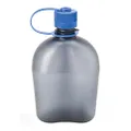 Nalgene Sustain Tritan BPA-Free Oasis Water Bottle Made with Material Derived from 50% Plastic Waste, 32 OZ, Gray