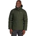 RAB Men's Valiance Down Jacket for Climbing and Mountaineering, Army, Medium