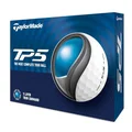 TaylorMade TMJ24 TP5 JPN 12 Pack Teepee Five Golf Balls 2024 White