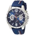 Tommy Hilfiger 1791476 Men's Watch Blue [Parallel Import], navy