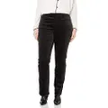 NYDJ Women's Plus Size Marilyn Straight Leg Velvet Jeans, BLACK, 28W