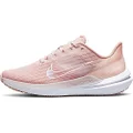 Nike Women's WMNS Air Winflo 9 Trainers, Pink Oxford White Barely Rose, 40 EU