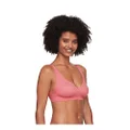 Warner's Women's No Side Effects Underarm and Back-Smoothing Comfort Wireless Lightly Lined T-Shirt Bra Ra2231a, Mauveglow, Medium