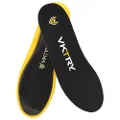 VKTRY Performance Insoles for Men: Carbon Fiber Sports Insoles for Athletes–Shock Absorbing Insoles for Game Changing Energy Return & Explosiveness; Improved Performance, Injury Protection & Recovery