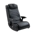 X Rocker Pro Series H3 XL Video Gaming Floor Chair with Armrests, Built-In Audio & Vibration via Wireless Bluetooth, Foldable, Vegan Leather, 300 lbs Max, Amazon Exclusive, Black