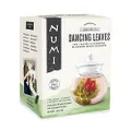 Numi Organic Tea Dancing Leaves Flowering Tea Gift Set, 5 Tea Blossoms with 16 Ounce Glass Teapot (Packaging May Vary)