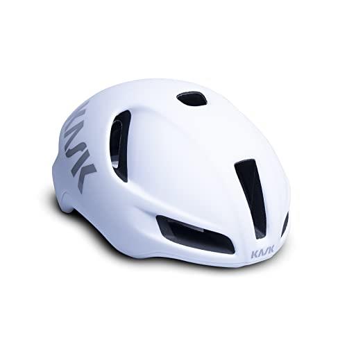 Kask Utopia Y Bike Helmet I Aerodynamic, Road Cycling & Triathlon Helmet for Speed - White Matt - Medium