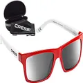 Cressi Bahia Adult Sport Sunglasses, Polarized Lenses, Protective Case - Best for Boating, Sailing, Fishing, Running, Hiking, Cycling