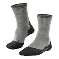 FALKE TK2 Men's Wool Silk Hiking Socks Medium Padding Anti-Bubble Trekking Socks Warm Breathable Quick Drying Climate Regulating Odour-Inhibiting