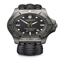 Victorinox Swiss Army I.N.O.X. PROFESSIONAL DIVER TITANIUM Watch, Black (BK Paracord/BK Rubber), Watch Diver Watch, Anti-Magnetic, Swiss Made