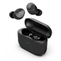 JLab Go Air Pop Wireless Bluetooth Earbuds, Wireless Earbuds 24+ Hours Performance with Charging Box – Wireless Bluetooth Earphones 3 EQ Levels Custom Headphones, Black