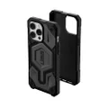 URBAN ARMOR GEAR UAG Designed for iPhone 14 Pro Max Case Kevlar Silver 6.7" Monarch Pro Build-in Magnet Compatible with MagSafe Charging Rugged Shockproof Dropproof Premium Protective Cover