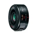 Lumix Panasonic standard zoom lens Micro Four Thirds G X VARIO PZ 14-42mm / F3.5-5.6 ASPH./POWER O.I.S. black H-PS14042-K
