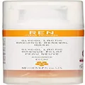 REN Clean Skincare - Glycol Lactic Radiance Renewal Mask - Exfoliating Face Mask with AHAs, Cruelty-Free & Vegan