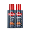 Alpecin C1 Caffeine Shampoo, 8.45 fl oz (Pack of 2) Men's Natural Hair Growth Shampoo for Thinning Hair with Niacin and Castor Oil