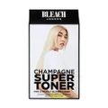 Bleach London Champagne Super Toner Kit - Yellow Brass Removing, Color Depositing Formula For Blonde Base, Hair & Post Bleached Hair, Vegan, Cruelty Free, Ammonia Free