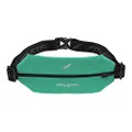 Fitletic Mini Sport Belt - Compact Design | Pouch Fanny Pack | for Running, Jogging, Race, Cycling, Fitness, Travel | Small, Sleek & Lightweight (Biscay Green)