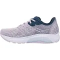 Saucony Women's Guide 14 Running Shoe, Lilac/Navy, 6 US