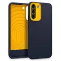 Caseology Nano Pop Silicone Case Compatible with Samsung Galaxy S22 Case (2022) 5G - Blueberry Navy