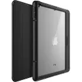 OtterBox Symmetry Series Folio Case for iPad (5th and 6th Generation) - Non-Retail Packaging - Starry Night (Clear/Black/Dark Grey Microsuede)