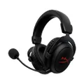 HyperX Cloud II Core Wireless Gaming Headset for PC, DTS Headphone:X Spatial Audio, Memory Foam Ear Pads, Black