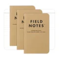 Field Notes: Original Kraft 3-Pack - Ruled Paper Memo Books - Lined 48 Page Pocket Notebooks - 3.5" x 5.5"