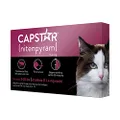 CAPSTAR Oral Flea Treatment for Cats, Fast Acting Tablets Start Killing Fleas in 30 Minutes, Cats 2-25 lbs, 6 Doses