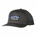 Patagonia Men's P-6 Logo Trucker Hat, Forge Grey, One Size