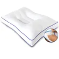 Nature's Guest Adjustable Cervical Pillow, Better Than Memory Foam Pillow for Neck Pain, Contour Orthopedic Pillow for Sleeping, Ergonomic Pillow for Side, Back and Stomach Sleepers - Standard Medium
