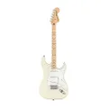 Squier Affinity Series Stratocaster Electric Guitar - Olympic White with Maple Fingerboard