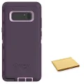 OtterBox Defender Series Screenless Edition Case for Samsung Galaxy Note8 with Cleaning Cloth - Case Only - Non Retail Packaging - Purple Nebula