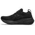 ASICS Women's Gel-Nimbus 26 Running Shoe, Black/Black, 7.5 Wide
