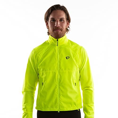 PEARL IZUMI Men's Quest Barrier Convertible Jacket, Screaming Yellow, 3X-Large