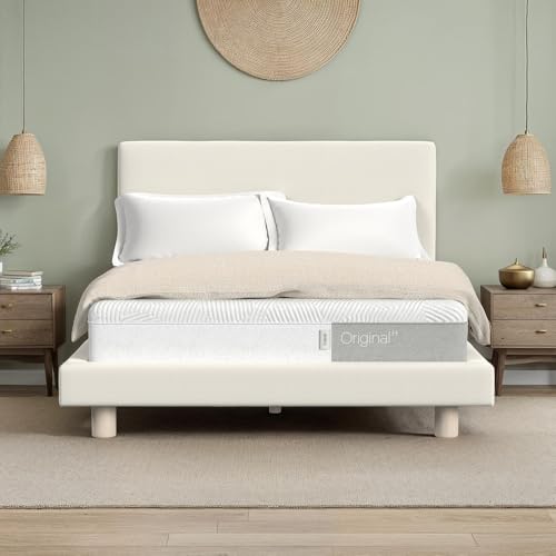 Casper Sleep Original Foam Hybrid Mattress, Full Size - Medium Firm Memory Foam with Zoned SupportTM - 100-Night Trial - 10 Year Warranty - CertiPUR-US® Mattress, Light Gray