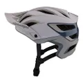 Troy Lee Designs A3 Uno Adult Mountain Bike Helmet MIPS EPP EPS Premium Lightweight 16 Vents 3-Way Adjustable Detachable Visor All Mountain Enduro, Gravel, Trail, BMX, Off-Road MTB (Light Gray, MD/LG)