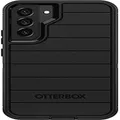 OtterBox Defender Series Case for Samsung Galaxy S22 Plus (NOT S22/Ultra Models) Case Only - Non-Retail Packaging - Antimicrobial - Black