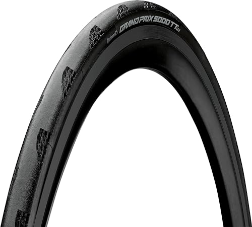 Continental GP5000 TT TR (Grand Prix 5000 TT Tubeless Ready) Black/Black 700 x 25C (25-622) FB Tubeless Ready 1 Piece