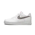 Nike Men's Air Force 1 '07 3M Basketball Shoes, White/Silver-anthracite, 8.5 US